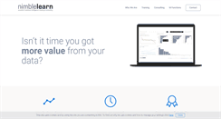 Desktop Screenshot of nimblelearn.com